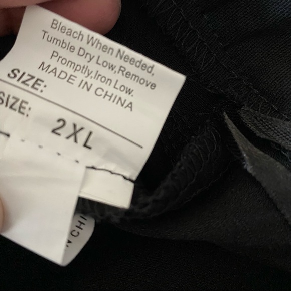 ✨ ✨ ‼️ LAST CHANCE! (To be donated) ‼️ ✨ SHEIN Black Pants - Picture 9 of 14